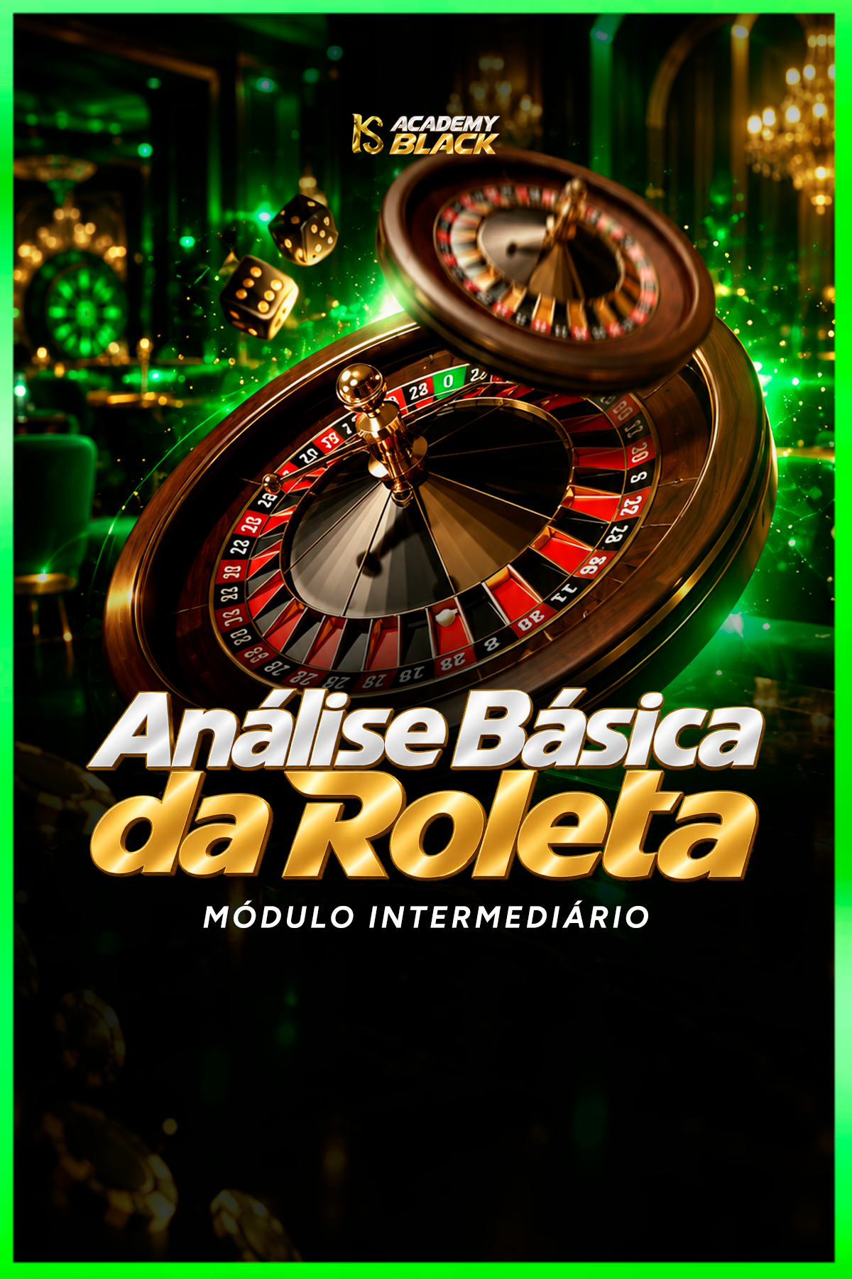 Capa da aula Análise Básica da Roleta