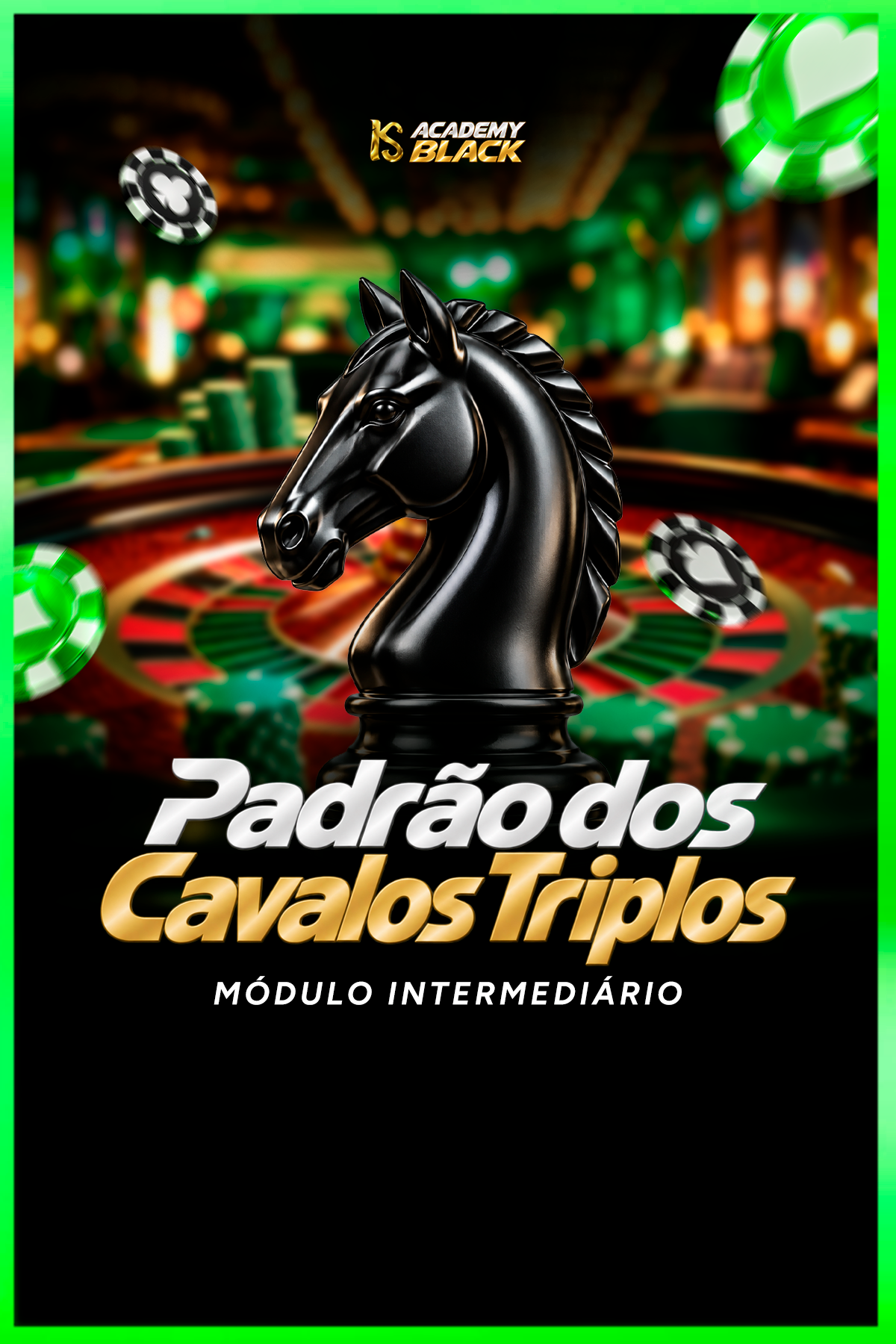 Capa da aula Padrão dos Cavalos Triplos